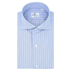 Classic Milano 170 a due French collar slim shirt. Egyptian cotton giza 45