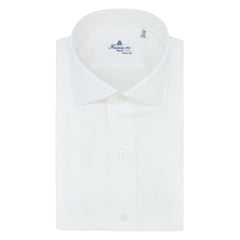 Classic Naples 170 a Due shirt in white cotton