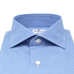 Camicia Napoli 170 a due tessuto micro quadretto. Finamore 1925