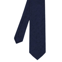 Anversa hand-finished silk tie. Various colours: Green, Bordeaux, Blue