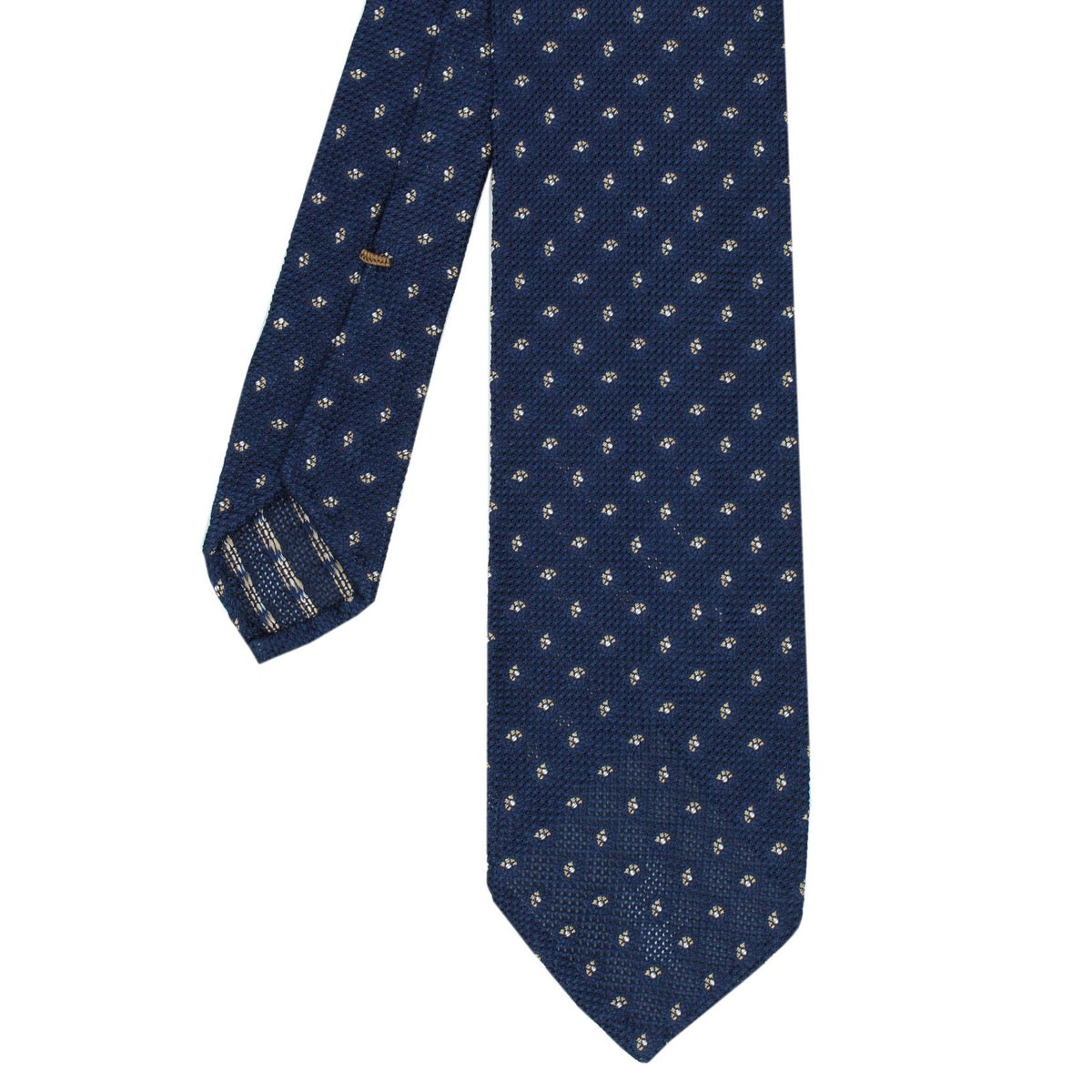 Anversa hand-knitted silk tie Finamore