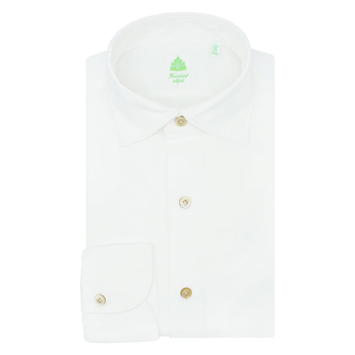 Gaeta sport shirt regular fit cotton oxford white