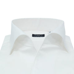 Carlo Riva cotton Milano slim fit shirt with oyster collar