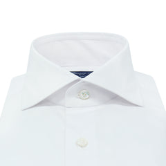 Classic Milano slim fit stretch white shirt