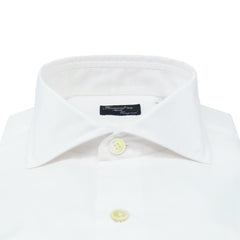 Classic regular Napoli cotton twill shirt. Enzymed treatment.