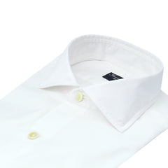 Classic regular Napoli cotton twill shirt. Enzymed treatment.