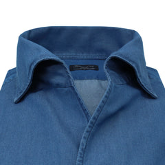 Tokyo sport shirt in denim one piece collar