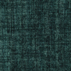 Hand finished single colour wool pocket square. Dark green