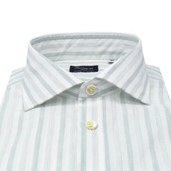 PORTO classic polo shirt in cotton, linen, silk. Carlo Riva fabric