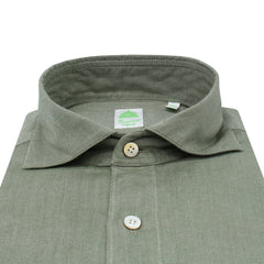 Slim fit Tokyo sports shirt in flannel