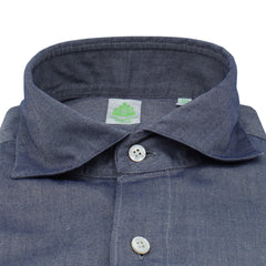 Slim fit Tokyo sports shirt in flannel