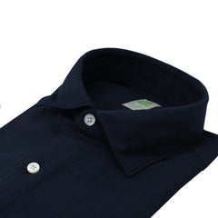 Tokyo slim fit cotton and cashmere sports shirt