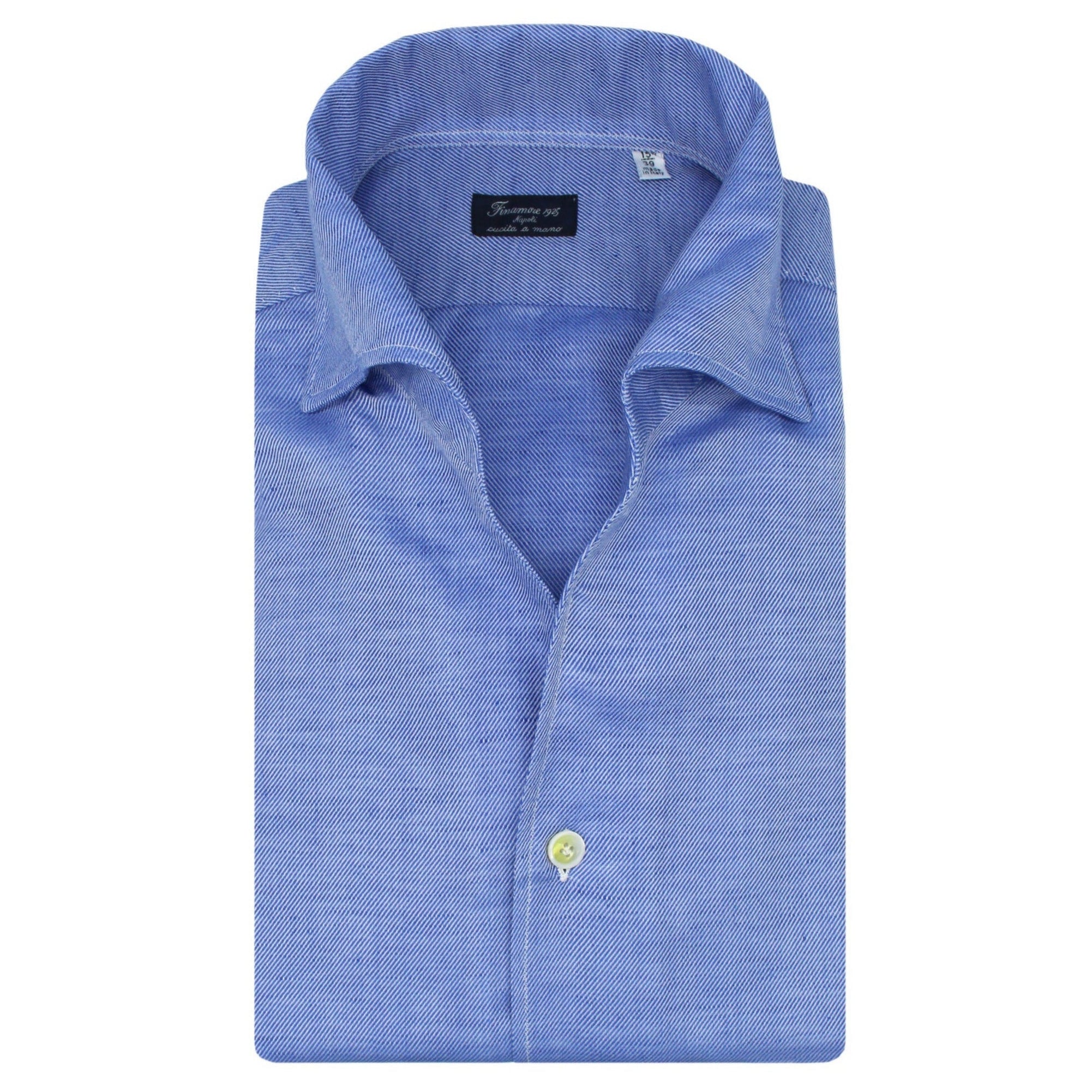 finamore shirt one piece collar carlo riva fabric